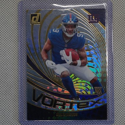 2024 Donruss #VOR-MNA Malik Nabers Vortex New York Giants