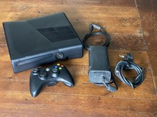 Xbox 360 S Slim 250GB Console With Controller / Tested And Working