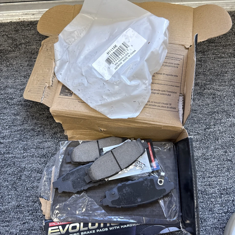 Задние дисковые тормозные колодки PowerStop 17-1114 для Subaru WRX 2012-2021 - Изображение 4 из 4