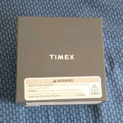 Timex Expedition Titanium Quartz Analog 38mm 200m Black Dial w/Box