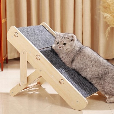 Faltbare Holz -Haustreppenstufen vielseitig für Autos Couch Sturdy Cat