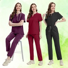 2025 Pro V-Net Unisex Nurse Scrubs   Durable  Comfortable