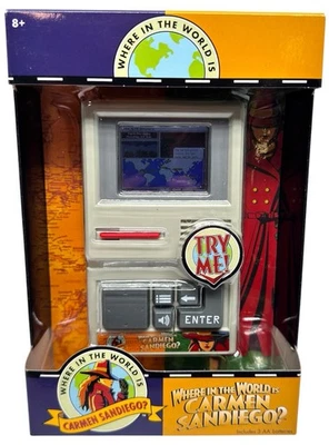 Where In The World Is Carmen Sandiego Handheld Electronic Game Arcade 2019 New