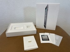 EMPTY BOX ONLY Apple iPad 2 Wi-Fi Black 16GB with inserts stickers A1395