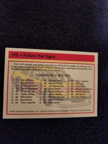 DALE EARNHARDT, RUSTY WALLACE AUTOGRAPHED SIGNED CARD. - Picture 5 of 5