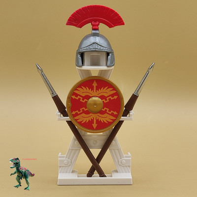 Playmobil Roman gunsmith-soldier-legionary of  rome-caesar-spears-helmet-shield