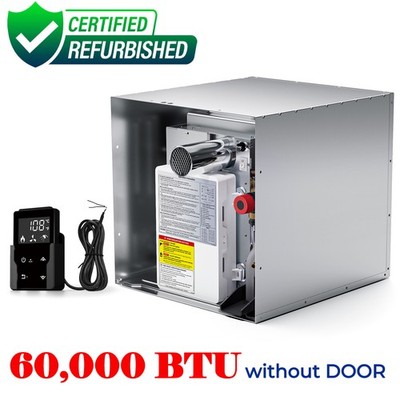 【90% NEW】RV Tankless Water Heater 60,000 BTU 3.5 GPM Remote Control without DOOR