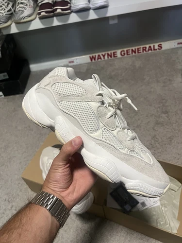 Adidas Yeezy 500 Size 12 Bone White 2023 Kanye West