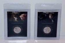 Harry Potter + Dobby Memorable Moments PROP COIN 2 Card Set CC1 CC2 Artbox 2006