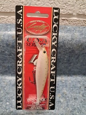 1 LUCKY CRAFT Pointer 78 OGs 3/8oz 78mm 4-5' Luckycraft Suspending Jerkbait Rare