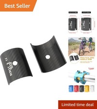 1pair Bike Handlebar Shims, Aluminum Alloy Stem Reducer Practical Bike Handle...