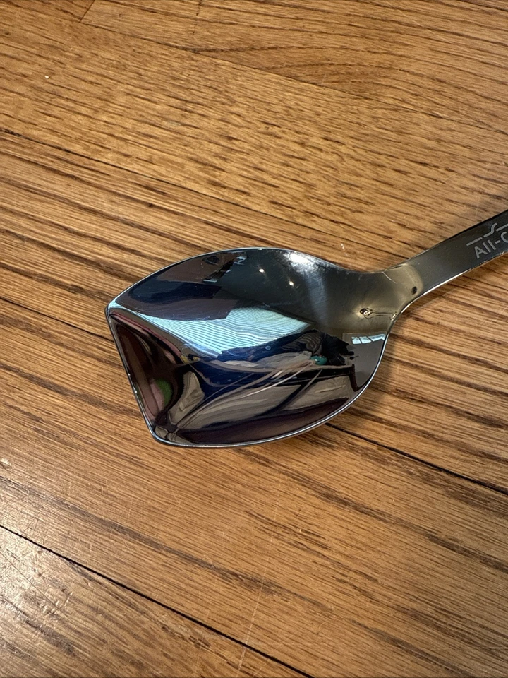 NUEVA cuchara de acero inoxidable T233 totalmente revestida 9,5 pulgadas - apta para lavavajillas Foto 4 de 4