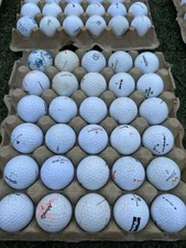 100 Mixed Golf Balls 3A Mid Grade Ball Lot  Free Shipping AAA