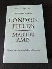 Uncorrected Proof London Fields by Martin Amis 1990 PB ARC 