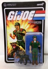Super7 ReAction GI Joe Wave 5 Mutt & Junkyard 3.75 Figure 2023 New Sealed