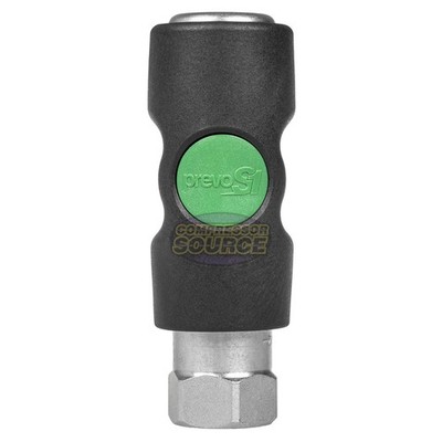 Prevost ESI 111203CB High Flow Safety Air Coupler 1/2'' FNPT 1/2'' Body Prevo S1