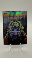 2025 Topps Chrome F1 Oliver Bearman Helmet Refractor Collection RC #HC-8 A
