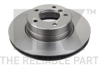 2X Nk Bremsscheibe 201553 FüR E61 E60 Bmw 5Er Touring 520 523 525