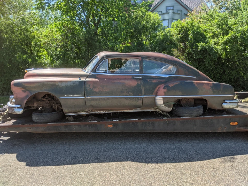 Cuarto de panel Drivers Torpeo Pontiac Silver Streak 49 50 1949 1950 52 1951 1952 Foto 4 de 4