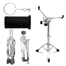Snare Drum Stand With Drum Sticks Holder, DrumPad Stand Adjustable Height 14....