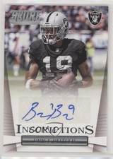 2014 Score Inscriptions Brice Butler #I-BB Auto 9l4