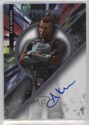 2022 Topps Star Wars Masterwork Andrew Kishino as Saw Gerrera #MWA-AK Auto 0n8h