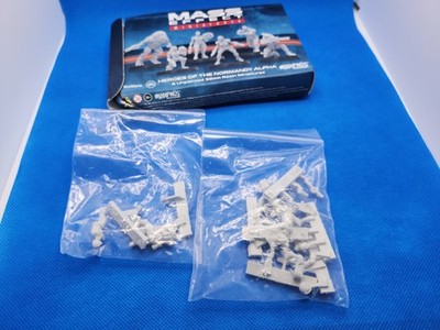Mass Effect Heroes Normandy Alpha Resin Collector Miniature Set INCOMPLETE AS IS