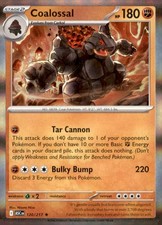 Coalossal #120/217 ME: Ascended Heroes Pokémon Card Rare,Holo
