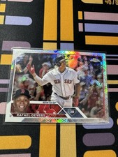 RAFAEL DEVERS 2023 TOPPS CHROME LOGOFRACTOR #206 BOSTON RED SOX