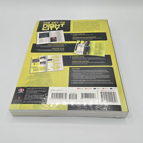 2020 Piggyback Cyberpunk 2077 The Complete Official Guide Softcover NEW Sealed! - Picture 3 of 3