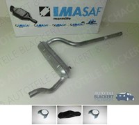 Imasaf Auspuff Mitteltopf+Anbauteile für Lancia Fulvia Coupe 1.3+1.6 1969-1976