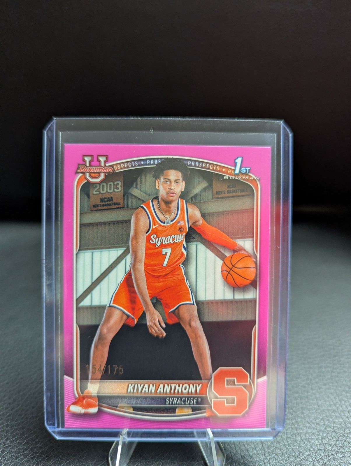 2025-26 Bowman Kiyan Anthony BPP-4 Bowman 1st Pink 154/175