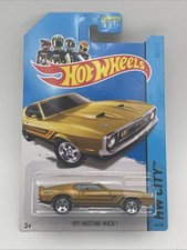 Hot Wheels 1971 Mustang Mach 1 Hot Wheels City Series Gold Hw Mustang 50th 2014