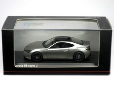 Toyota 86 Style J 1/43 Matte Gray LHD Kyosho 14Y+ JAPAN