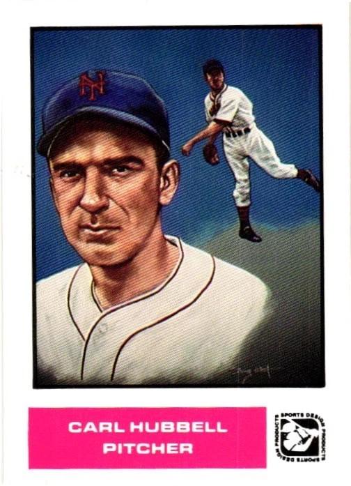 Carl Hubbell Baseball Sports Trading Cards & Accessories
