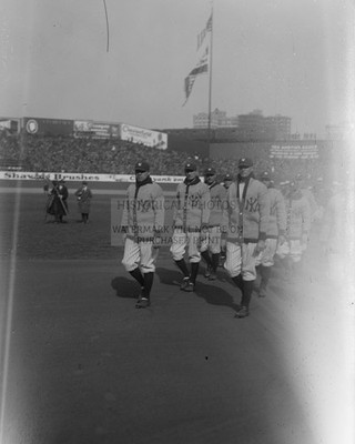 BABE RUTH YANKEE STADIUM OPENING BASEBALL NEW YORK 8X10 PHOTO