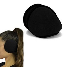 2 X Ear Muffs Fleece Earwarmer Winter Warmers Wrap Behind Head Girls Boys Kids