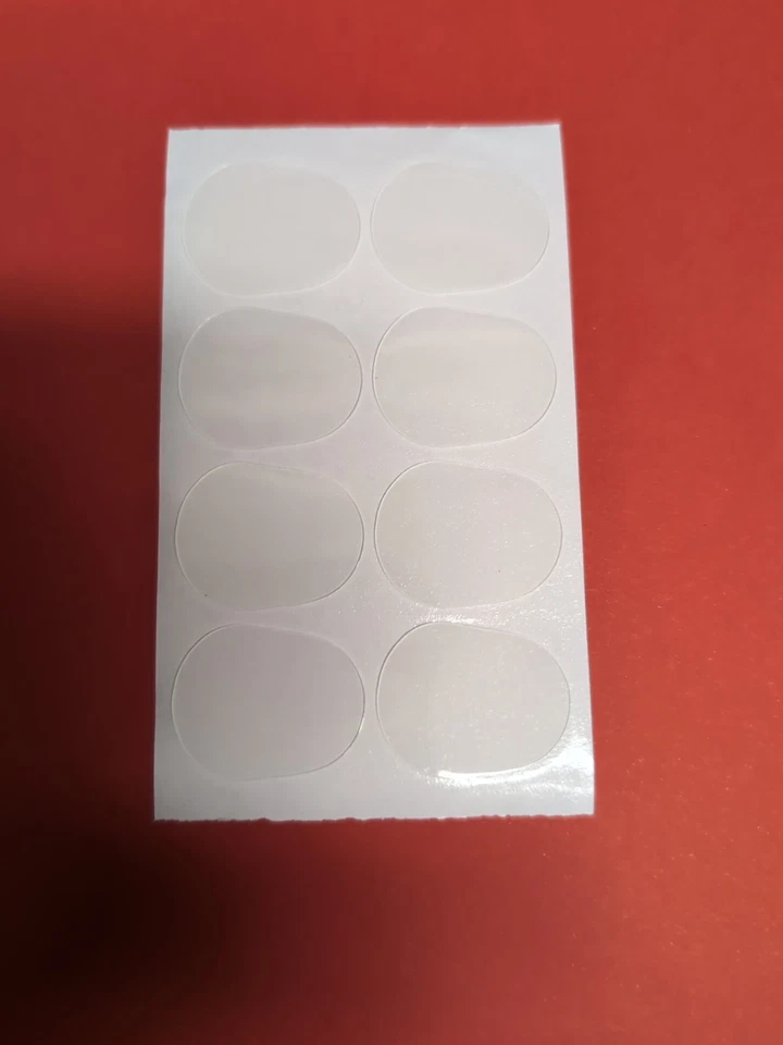 UNBRAND 8 Mouthpiece Patches Pads Cushions Alto Sax Clarinet transparent Clear .8mm