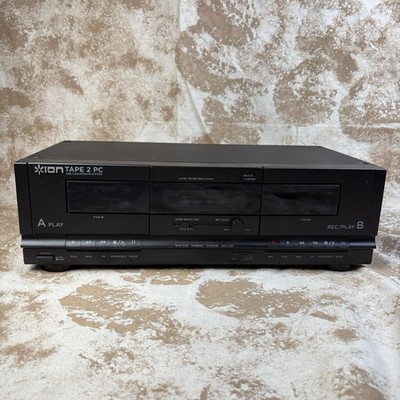 Ion Tape 2 PC USB Cassette Deck Cassette Tape Archiver Converter FOR PARTS AS IS