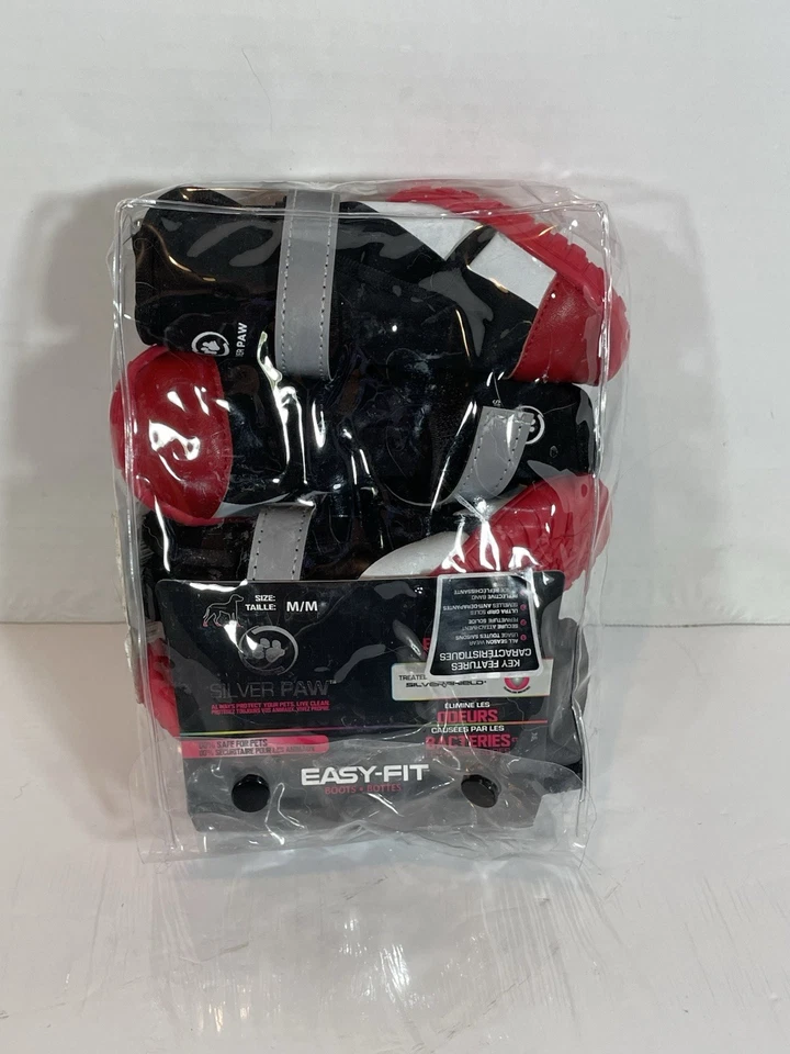 Ботинки для собак водонепроницаемые светоотражающие регулируемые для средних/больших - Изображение 2 из 4