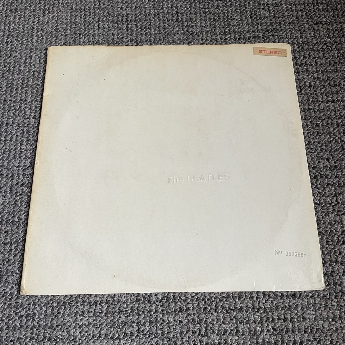 The Beatles - White Album Vinyl Record 1ST UK Press 1968 STEREO