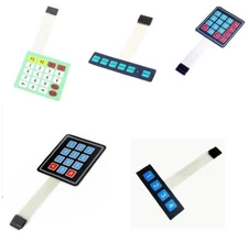 1PCS 4x3/4x5/1x6/1x4 Keys Matrix Keyboard Array Membrane Switch Keypad Keyboard