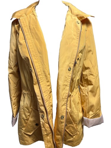 Charter Club Damen abnehmbare Kapuze Anorak Jacke Honigglasur. Neu mit Etikett Small - Bild 3 von 6