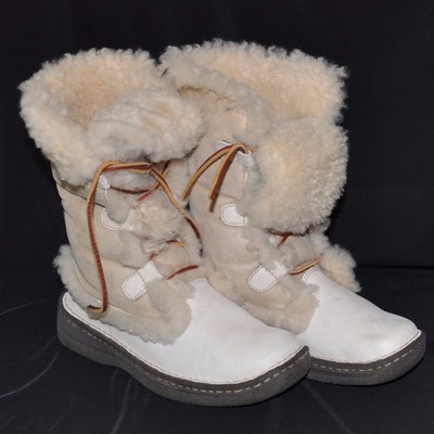 born shearling boots