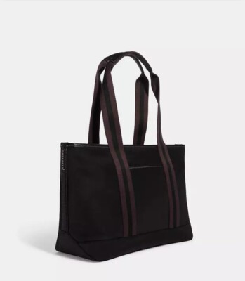 NWT COACH CA208 Ellis Black Top Zip Tote | eBay