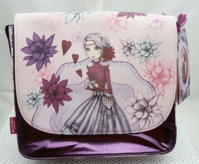 sac bandoulière violet