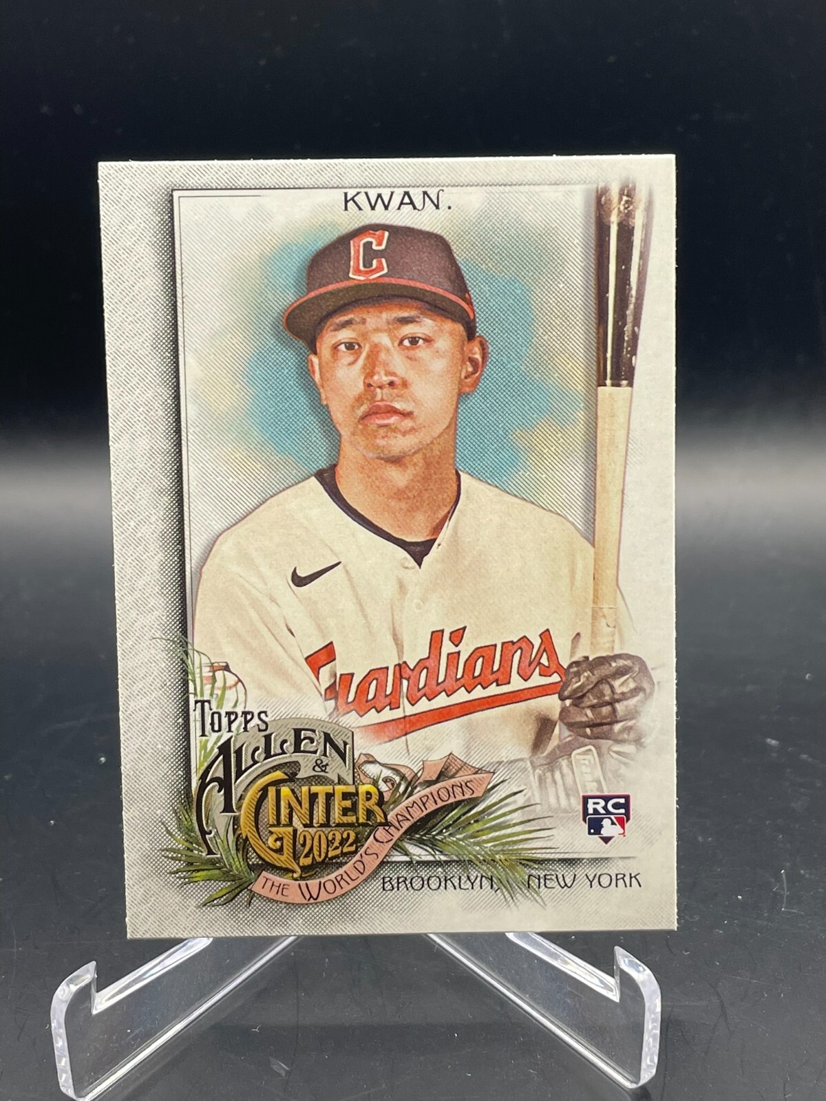 2022 Topps Allen and Ginter #245 Steven Kwan RC  Cleveland Guardians READ!