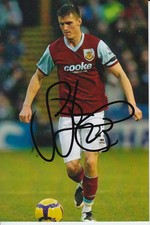 BURNLEY HAND SIGNED STEPHEN JORDAN 6X4 PHOTO.