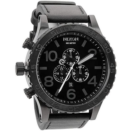 NIXON 51-30 クロノグラフ オールブラック 中古品 希少品 NIXON 51-30 CHRONO ALL BLACK