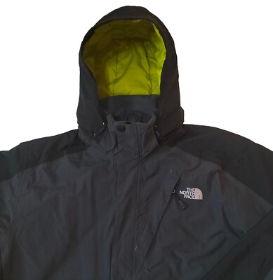 The North Face Mountain Jacket HyVent Men's Gray Size XL Nylon